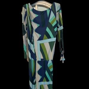 Emilio Pucci Mid-Length Dress Multicolor